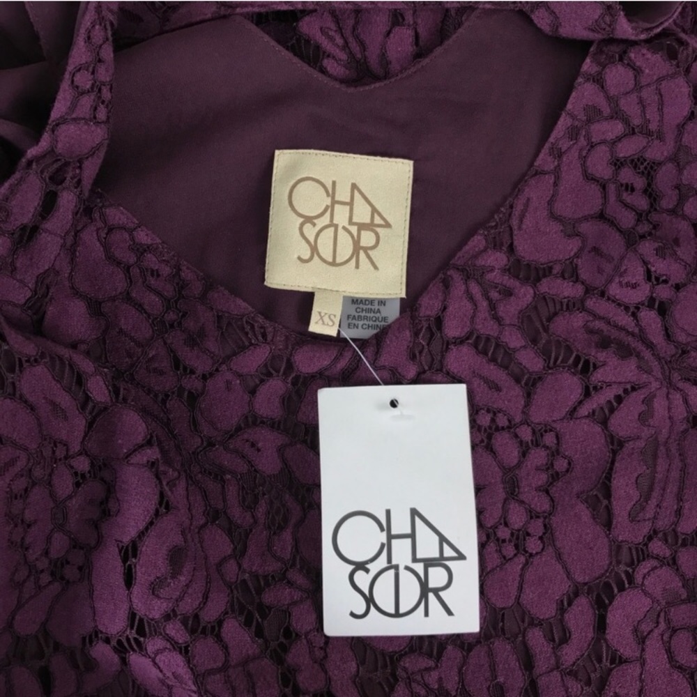 NEW {Chaser} Open Back Bell Sleeve Mini Dress - Picture 8 of 8